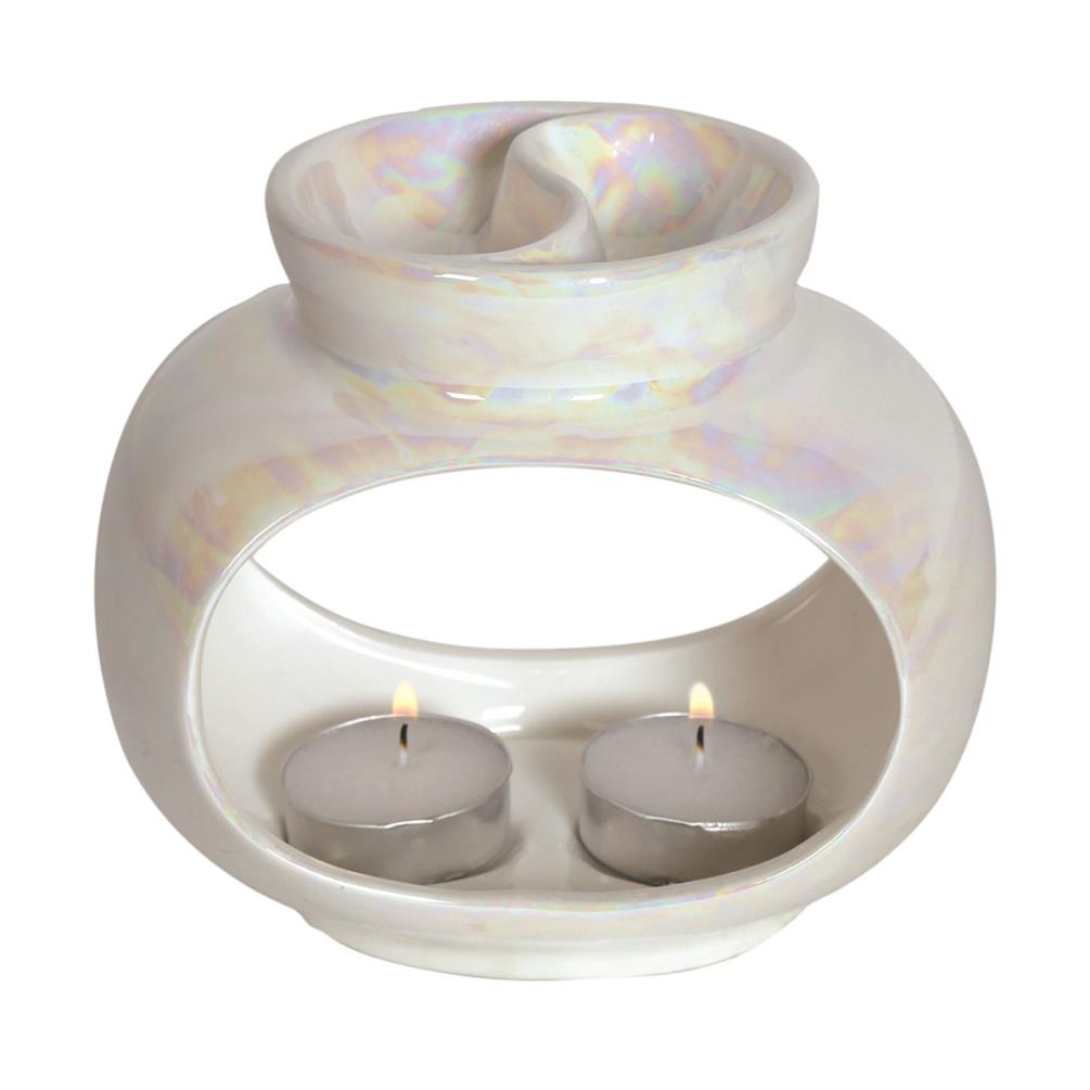 Oval Lustre Double Wax Melt Warmer £5.69